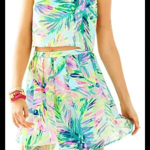 Lilly Pulitzer Tropical Print Dress - Pink, Green, Blue